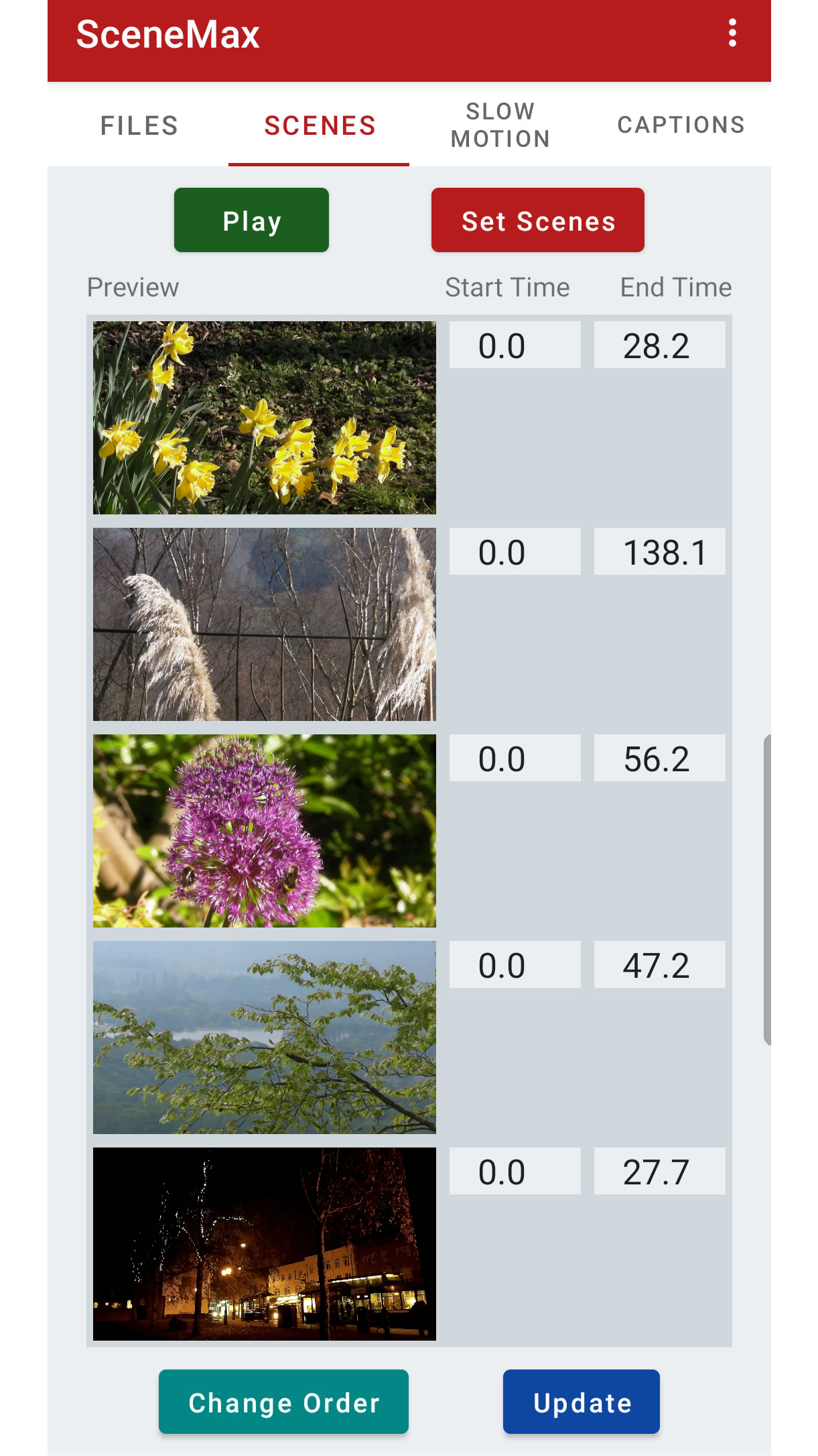 SceneMax Video Highlights App for Android